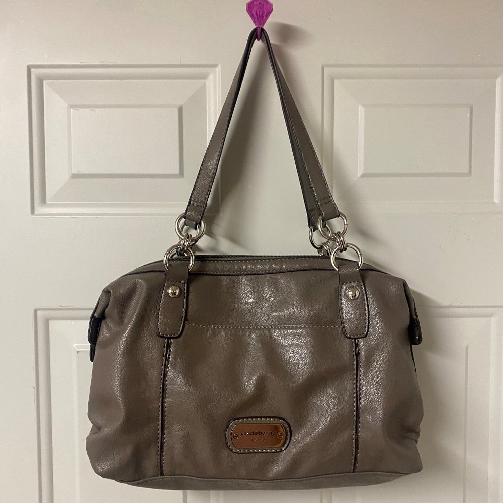 Grey Liz Claiborne Purse